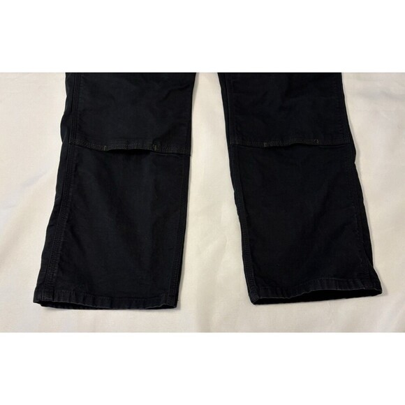 ARIAT Rebar M4 Black Durastretch Double Front Relaxed Straight Black Jeans 36x30 - Picture 7 of 15